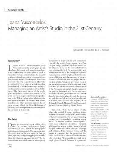 Joana Vasconcelos: Managing an Artist’s Studio in the 21st Century